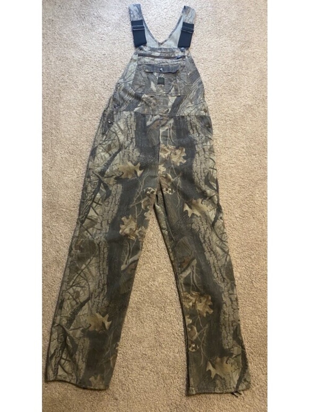 Liberty Men's Size 32 Hardwoods Camouflage Hunting Bib Overalls